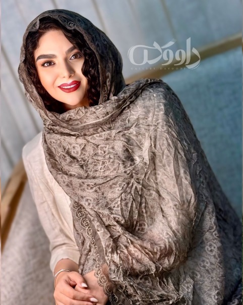شال حریر شیفون رویا